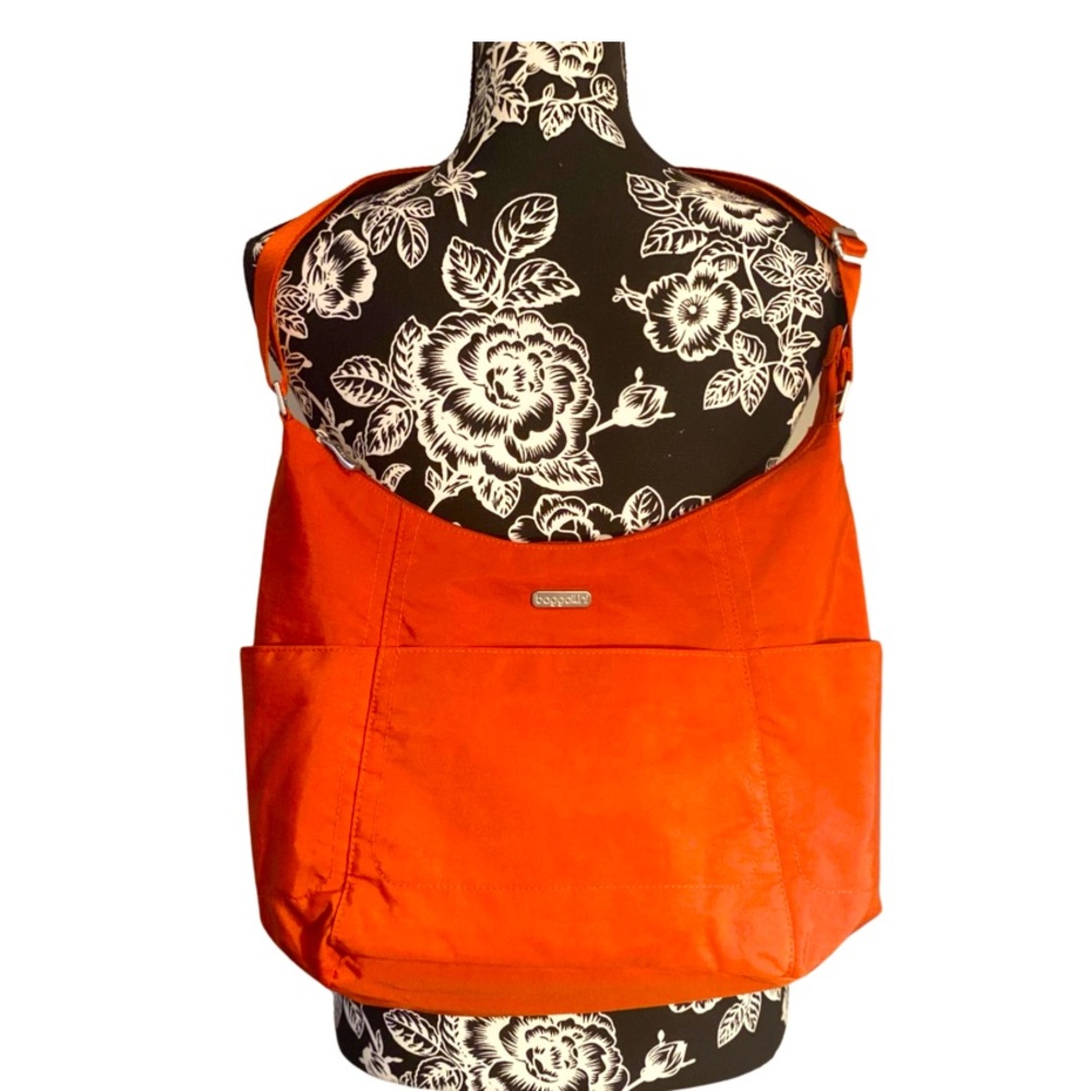 Baggallini Cross Over Crossbody Bag - Lightweight, Water Resistant Travel Purse